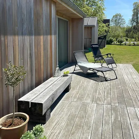 Modern Summer House Close To A Sandy Ebeltoft
